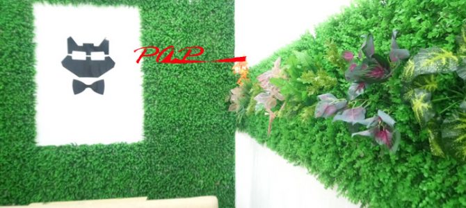 Cách trang trí mới kết hợp cỏ nhân tạo và cỏ nhựa