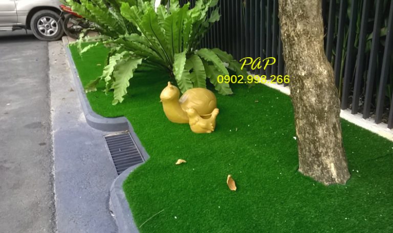 Những hình ảnh đẹp mắt trong trang trí thảm cỏ nhân tạo phần 1