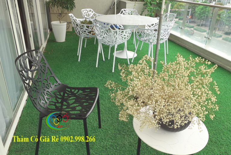 Trang trí sân thượng nhà tại KDC Tân Tạo Vĩnh Lộc Bình Chánh