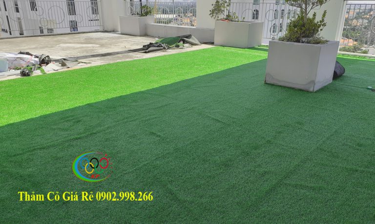 Thảm cỏ nhân tạo Bình Hưng Hoà B quận Bình Tân