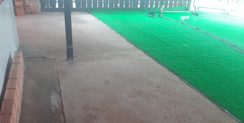 Cỏ nhân tạo 1cm thường giá rẻ – phần 2